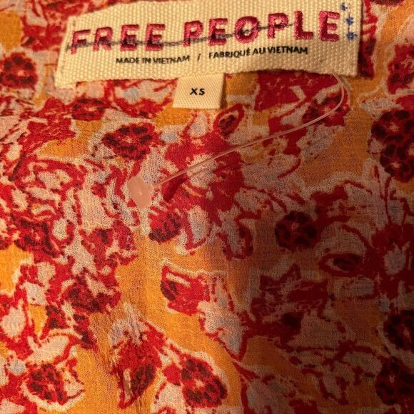 New Free people Lorraine Kimono tunic size XS - Picture 7 of 8